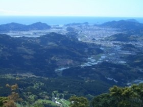 串間市の風景